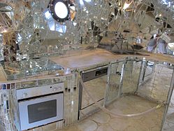 Kitchen used by Saint Phalle inside The Empress