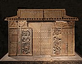 The tomb of Wirkak, a Sogdian official among the Northern Zhou, 580 CE, Xi'an City Museum
