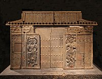 The tomb of Wirkak, 580 CE, Xi'an City Museum