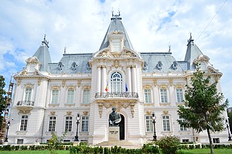 Constantin Mihail Palace (currently the Craiova Art Museum), Craiova, 1898–1907, by Paul Gottereau