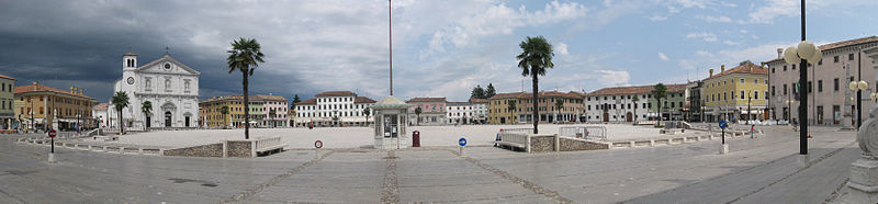 Central piazza in Palmanova