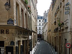 View of rue Aubriot