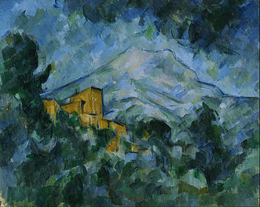 Mont Sainte-Victoire and Château Noir, Paul Cezanne