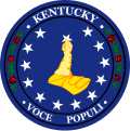 Seal used by the Confederate government of Kentucky during the Civil War