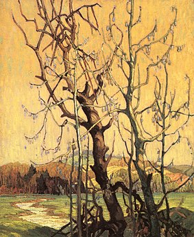 Spring, oil on canvas, 1920, private collection