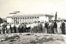 Beginn der Arbeiten für ein Kulturhaus im bulgarischen Rakovski am 22. Mai 1986