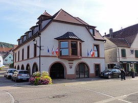 The town hall in Triembach-au-Val