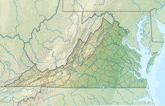 Namozine Creek is located in Virginia