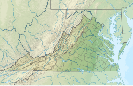 2011 Virginia earthquake is located in Virginia