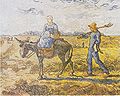 Van Gogh: Le Matin, le départ au travail (1890), Ermitage