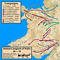 Image 14Roman invasion of Wales. (from History of Wales)