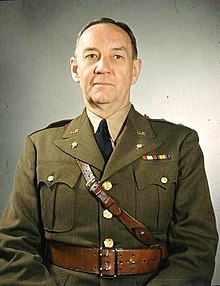 Color head and shoulders photo of Major General William Bryden in dress uniform, circa 1941