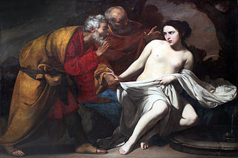 Susannah and the Elders by Massimo Stanzione. Städel