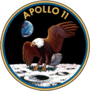 Missionslogo von Apollo 11
