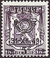 Precancel stamp of Belgium