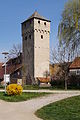 Hexenturm in Babenhausen (Hessen), Feldseite
