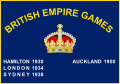 Ceremonial flag used at the British Empire Games (1930–1950)