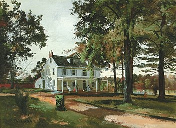 The Evans Homestead Haddonfield New Jersey (1901)