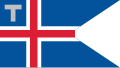 Zollflagge Islands (Aktuell)