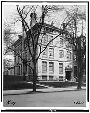 Exterior of home of Senator Philander Knox, 1527 K Street, NW, Washington, DC