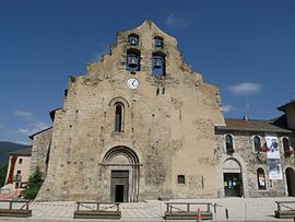 The church of Sainte-Marie, in Formiguères