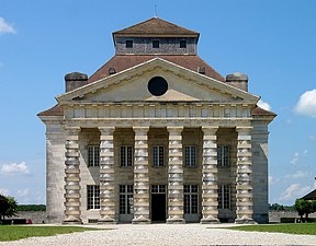 Director's house at the Royal Saltworks at Arc-et-Senans by Claude-Nicolas Ledoux (1775–1779)