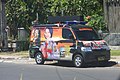 Daihatsu Gran Max Indonesian Tourist Police Service Van