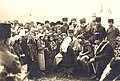 Kâzım Karabekir, Latife, and Mustafa Kemal in Ergama village on the way to Edremit on 8 February 1923.