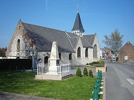 The church of Homblières