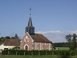 The church in La Loge-aux-Chèvres