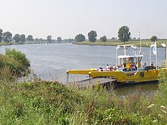 Ferry at the village of Lith