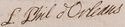 Louis Philippe I's signature