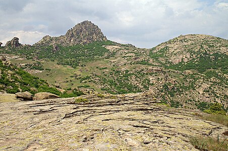 Mount Zlatovrv, north of Prilep