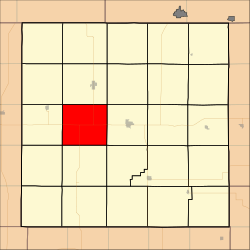 Location in Jewell County