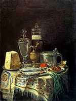 „Stillleben“, Maria Feodorova, 1868, Öl auf Leinwand, Petrosawodsk