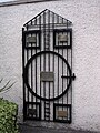Scottish Political Martyrs Gate - Erected by John SL Watson and unveiled by East Dunbartonshire's Provost John Dempsey (1997)