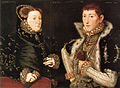 Gowns decorated with gold aiglets, 1559