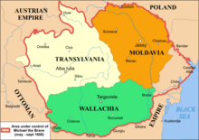 Wallachia in 1600