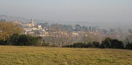 A general view of Montégut-Lauragais