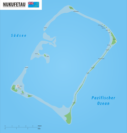Map of the atoll