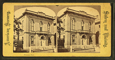 Plummer Hall, 19th century