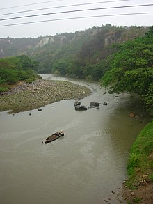 View of the Lempa River near Octoepeque, Honduras