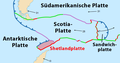 Lage der Shetlandplatte