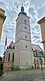 Bell tower of St. Mark's Church in Zagreb.