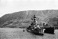 The Royal Navy during World War II, harboured in Souda Bay.