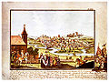 Image 93Bucharest (capital of Wallachia) at the end of the 18th century (from Culture of Romania)