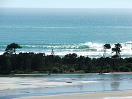 The Bay of Plenty seen from Whakatāne