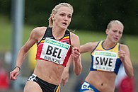 Hanne Claes erreichte als Siebte ihres Vorlaufs nicht das Halbfinale