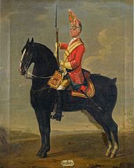 Trooper of the 2nd Reg't. of Horse Grenadiers, by David Morier