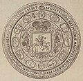 Seal of King and Grand Duke Augustus III, 1738